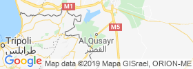 Al Qusayr map